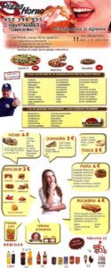 Carta de precios y productos de Pizza Horno Aguadulce